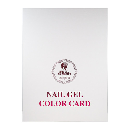 Nail Gel Color Card Sample Book