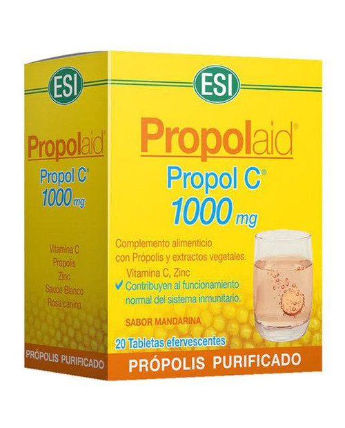 20 tabletas prevención enfermedades invernales propol c propolaid esi