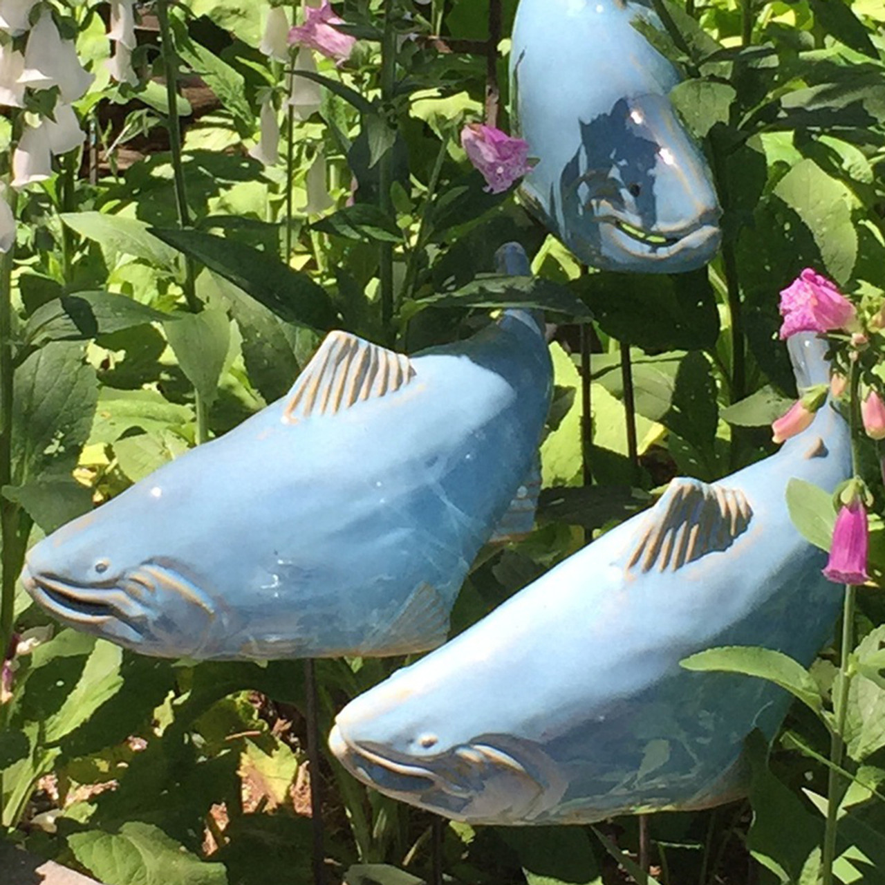 Ceramic Sky Trout – Made in Maine by Fish in the Garden