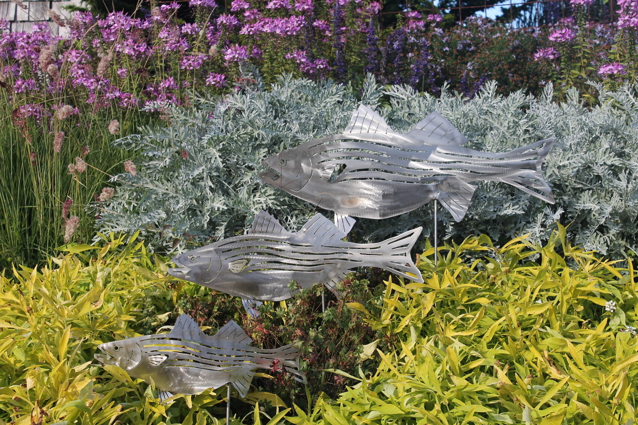 Fish Statue Gill - McCumber Fine Gardens