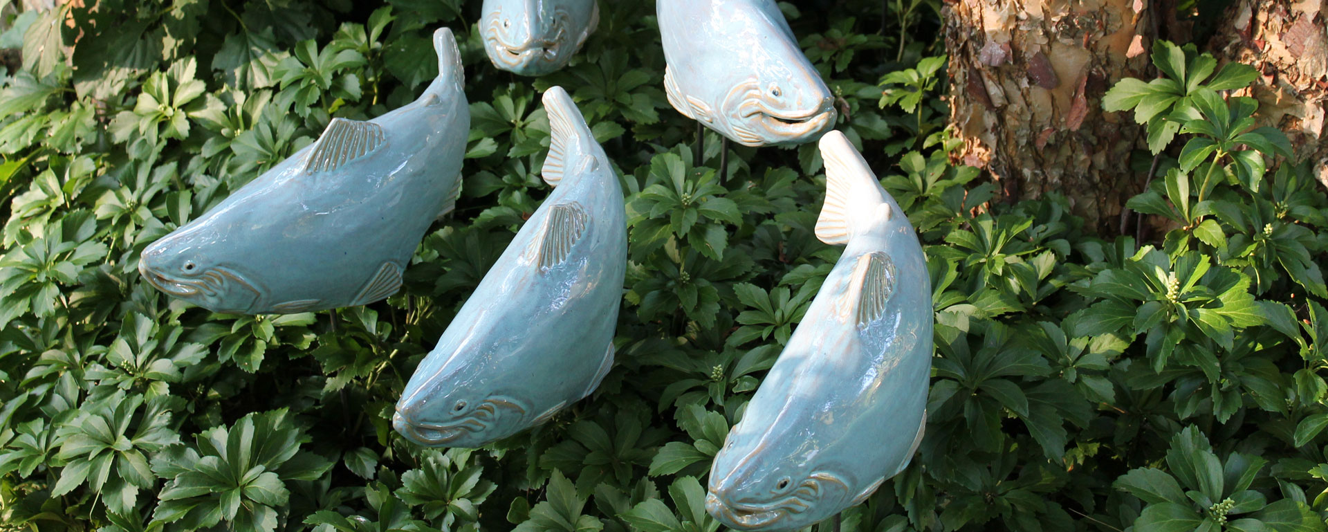 Shop Ceramic Fish Fish Garden Sculptures Buy Fish Garden Art