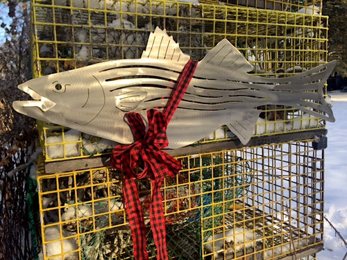 Sea Bass Fish Wall Decor