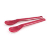 Maroon Spoons - Small or Large | Feeding Therapy Tools | ARK Therapeutic