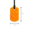 ARK-o'-Lantern Pumpkin Chew Necklace