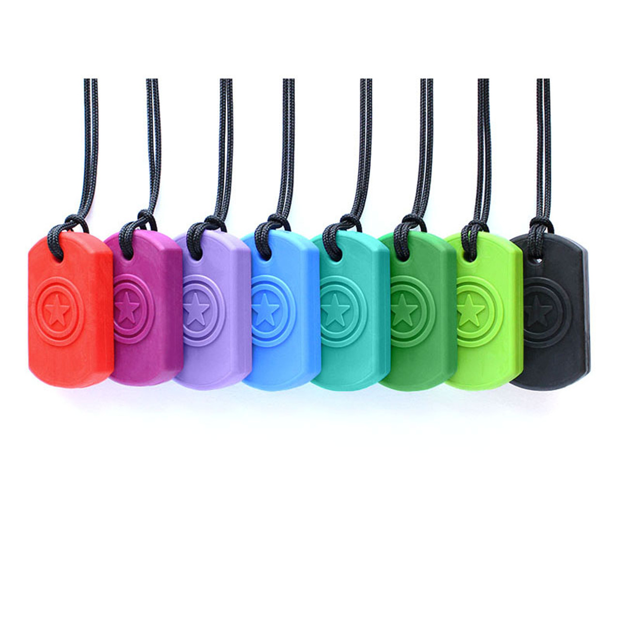 Prism Textured Chew Necklaces (10 pack) – The Autistic Innovator