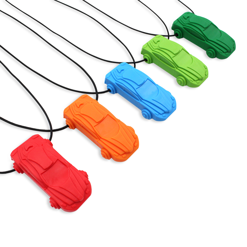 Racecar Chewable Necklace | ARK Therapeutic