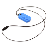 Each snowman pendant is sold individually on a black breakaway necklace cord. The Frost Bite is a robust, dog tag shape.