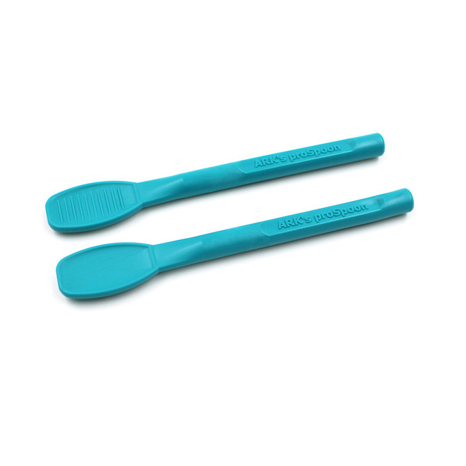 The proSpoon™ Feeding Utensil (FLAT) is perfect for individuals who have limited lip control and/or difficulty removing food from the spoon. 