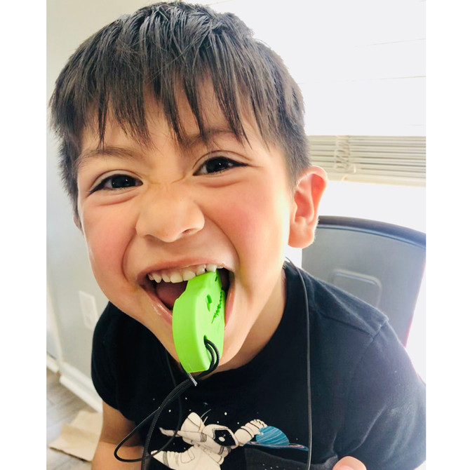 ARK's Dino-Bite® Dinosaur Chew Necklace | T-Rex Pendant