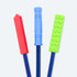 ARK Go-To Pencil Topper Pack; a collection of the Krypto-Bite, Brick Stick, and Bite Saber Pencil Toppers - 3 long and slender back molar pencil toppers of varying textures.