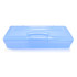 ARK's Storage Case (Large) in translucent blue - perfect for holding your Z-Vibe handle and tips as well as larger items like chew tools and oral motor tool sets