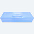 ARK's Storage Case (Large) in translucent blue - perfect for holding your Z-Vibe handle and tips as well as larger items like chew tools and oral motor tool sets