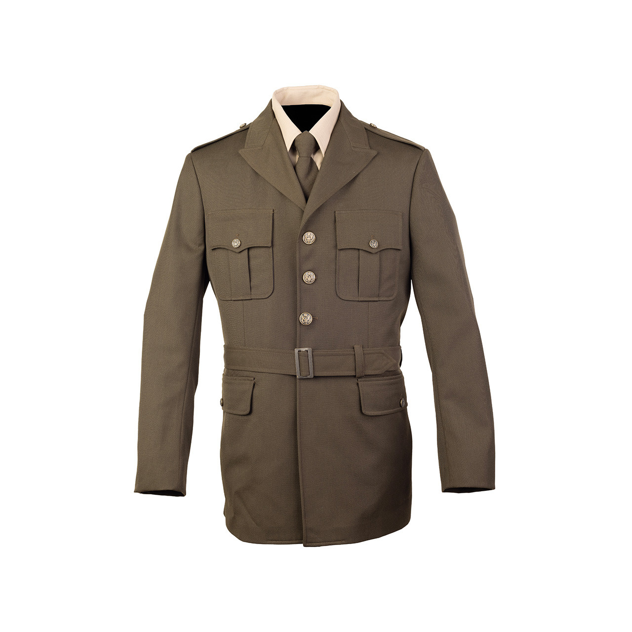 embellished blue mini dress Army Male Staff Sergeant Gold Chevron Embroidered on Blue main image 1