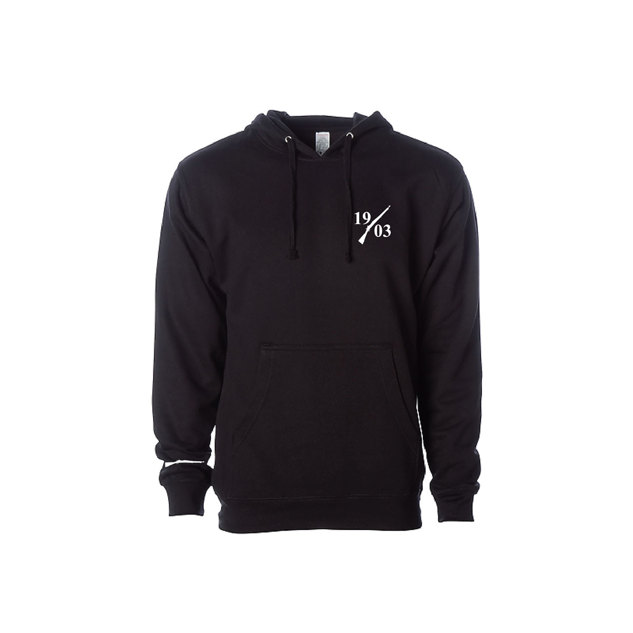 Black 1903 Hoodie - Durable and Functional Outerwear