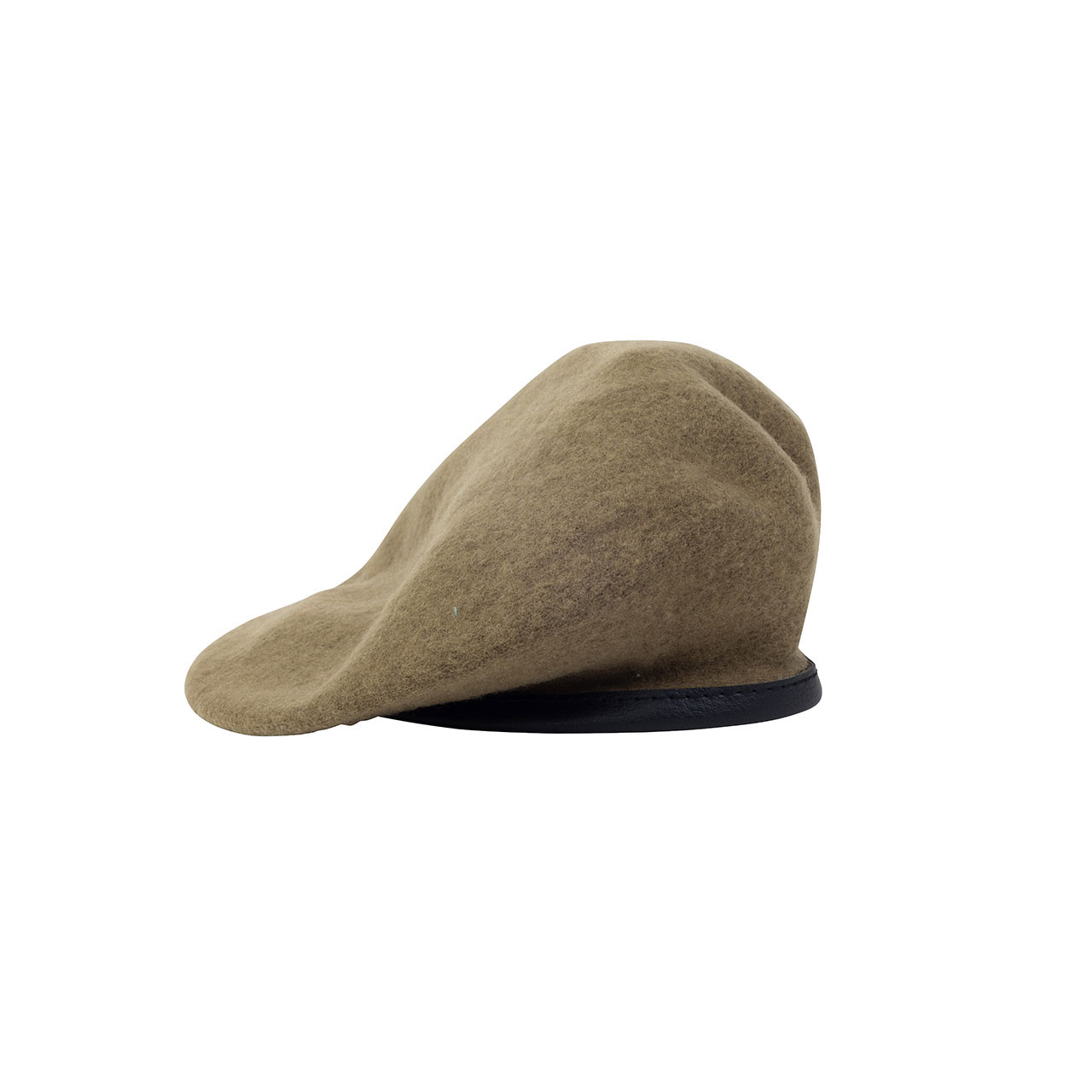 5414 Adjustable Wool Berets Solid Color Military Army Style Beret Hats Wool Military Beret - Dark Green – Village Hat Shop main image 4