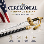 How to Care for a Ceremonial Sword or Saber and Prevent Rust