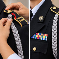 How to Properly Wear Military Shoulder Cords