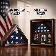 Flag Display Cases vs. Shadow Boxes: Which Honors a Veteran Best?