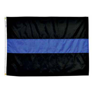 Thin Blue Line Flag - 3' x 5' Honor and Remembrance Thin Blue Line Flag - 3' x 5' Honor and Remembrance
