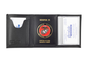 Veteran Support Wallet - Premium Leather with Classic Design