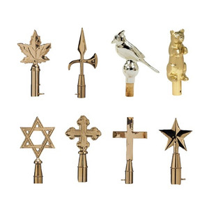 Decorative Traditional-fit additional ornaments for your flag of brass material available in 10 different types Decorative Traditional-fit additional ornaments for your flag of brass material available in 10 different types