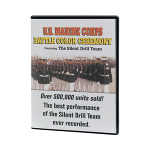 USMC silent drill team DVD and tape with time duration 45 mins USMC silent drill team DVD and tape with time duration 45 mins