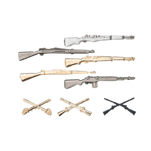 Identifying hat/collar/lapel pins for drill units are available in 8 different types.