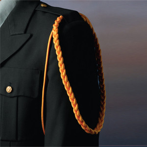Single underarm loop cords in any one poly color that is made to be worn with an epaulet. Single underarm loop cords in any one poly color that is made to be worn with an epaulet.