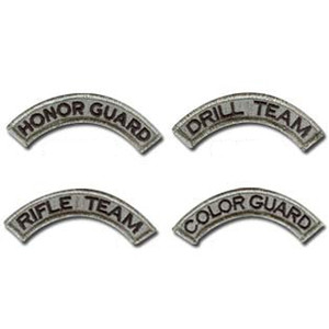 ACU digital camo shoulder tabs are available in 4 types - color guard, drill team, honor guard, and rifle team with sizes 3-3/4". ACU digital camo shoulder tabs are available in 4 types - color guard, drill team, honor guard, and rifle team with sizes 3-3/4".