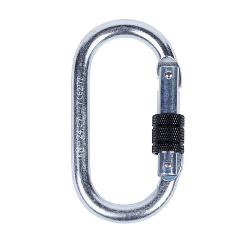 Steel Carabiner - Heavy-Duty Climbing and Utility Use