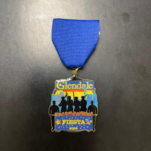 The 2024 First Ever Glendale Parade Store Fiesta Medal for 2024