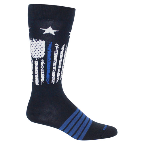 Thin blue line Socks