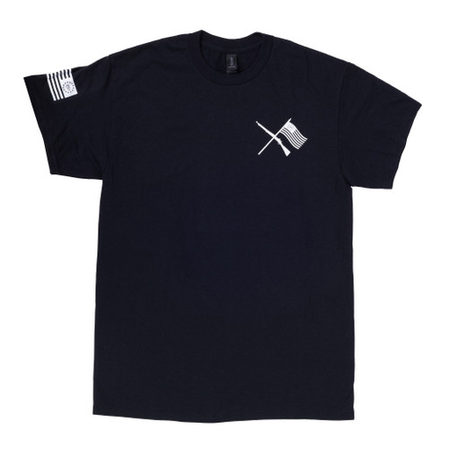 Crossed Rifle with Flag America 250 Shirt