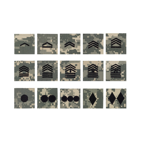 Buy ACU Digital Camo Cadet Rank Insignia - JROTC Supply
