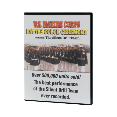 USMC silent drill team DVD and tape with time duration 45 mins