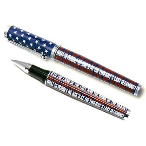 Proudly She Waves, American Flag Pen
