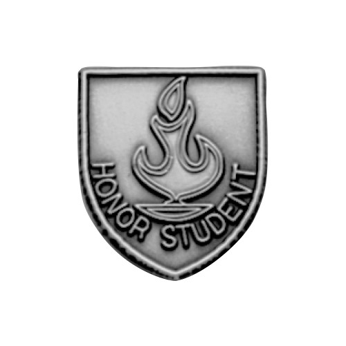 Medal Insert - Honor Student (Silver)