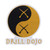 Drill Dojo Gold Sticker