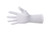 Front View of White Honor Guard Gloves with Sure-Grip