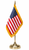 4" x 6" US Flag Set