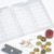 Mega ribbon mount including 1 mount, 4 - 32 ribbons, 4 across, ten prongs, and cutting blade to make diy ribbons kit