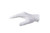 White Wrist-Length Parade Gloves Finger Detail