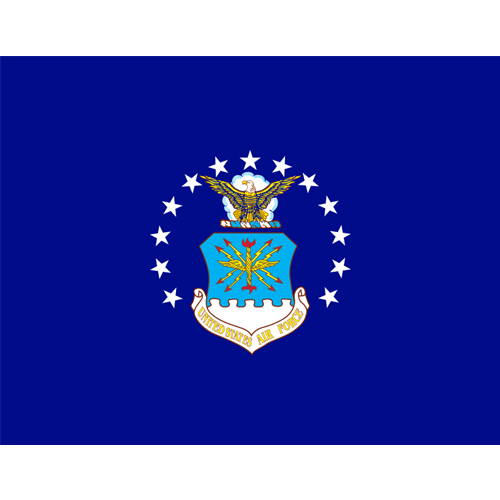 US air force departmental flag