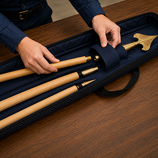 How to Store and Transport Guidon Poles Safely Between Competitions and Events
