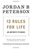 Jordan B. Peterson 2 Books Collection Set (12 Rules for Life [Hardcover], Maps of Meaning)