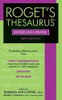 The Concise Roget's International Thesaurus, 6th Revised & Updated Edition