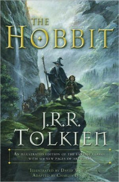 The Hobbit (Graphic Novel) with a subtitle of An illustrated edition of the fantasy classic