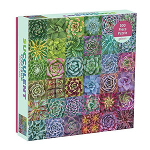Succulent Spectrum 500 Piece Puzzle (N) - SKU 132639