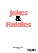 Jokes & Riddles