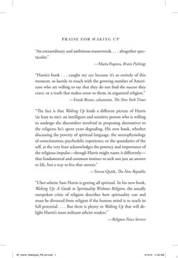 Waking Up: A Guide to Spirituality Without Religion